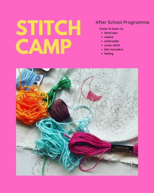 Stitch Camp at Shotover Primary School Term 2 2024